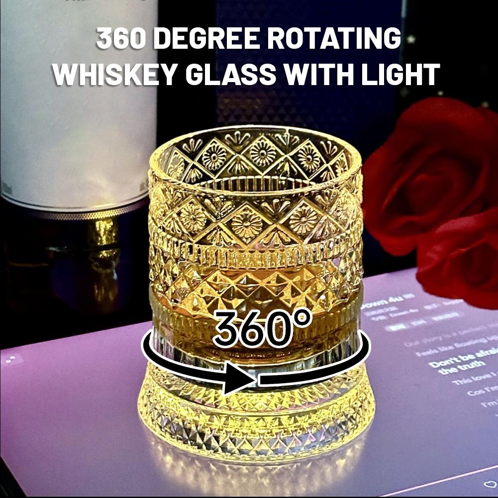 Wine Whiskey Beer - 回転式ウイスキーグラス クリエイティブクリスタルビールカップ ストレス解消 リキュールモールド ストレートドリンク ワインタンブラー