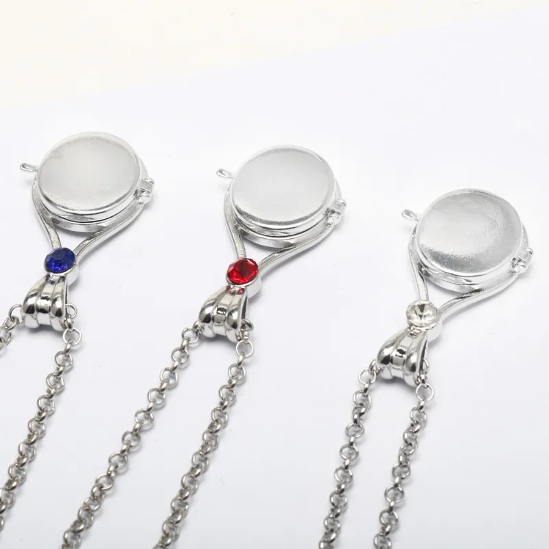 Ice Bucket Silver - ステンレス鋼 H2O メダリオン マーメイド ペンダント ジュエリー