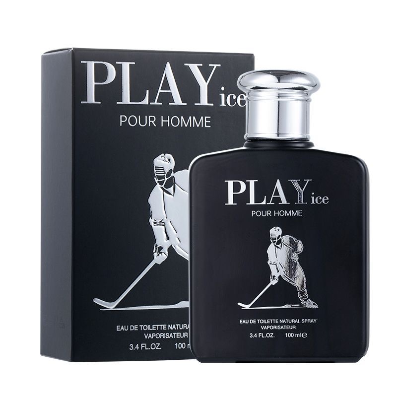 Wine&Beer Help - 100ml 高級スタイル メンズ香水 ブルーブラックボトル 長持ちするオーシャンウッディコロンスプレー EDT