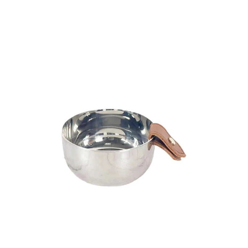 Ice Bucket Silver - モダンな革製シルバーメタルシャンパンレッドワインアイスバケットフルーツプレート