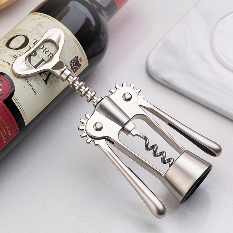 Wine In Beer Bottle - 1 個ステンレス鋼ホーム多機能ビール栓抜きとワインコルク抜きバーツールキッチンパーティーバー使用