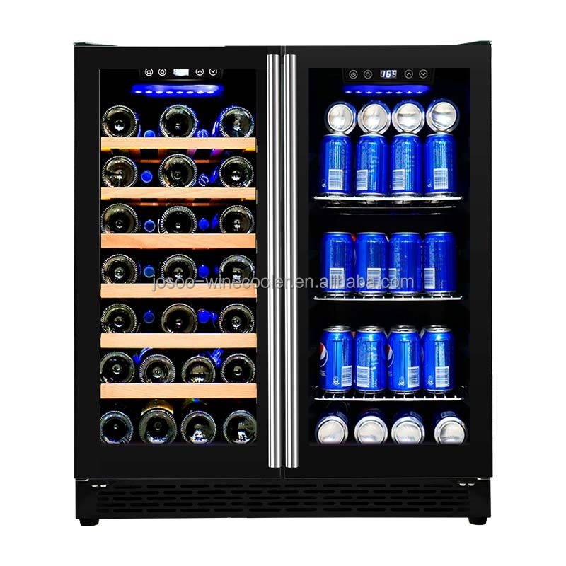Airo 120V 66本収納 ワイン＆飲料クーラー ダブル - Wine Beer Fridge Dual Zone のレビューと価格