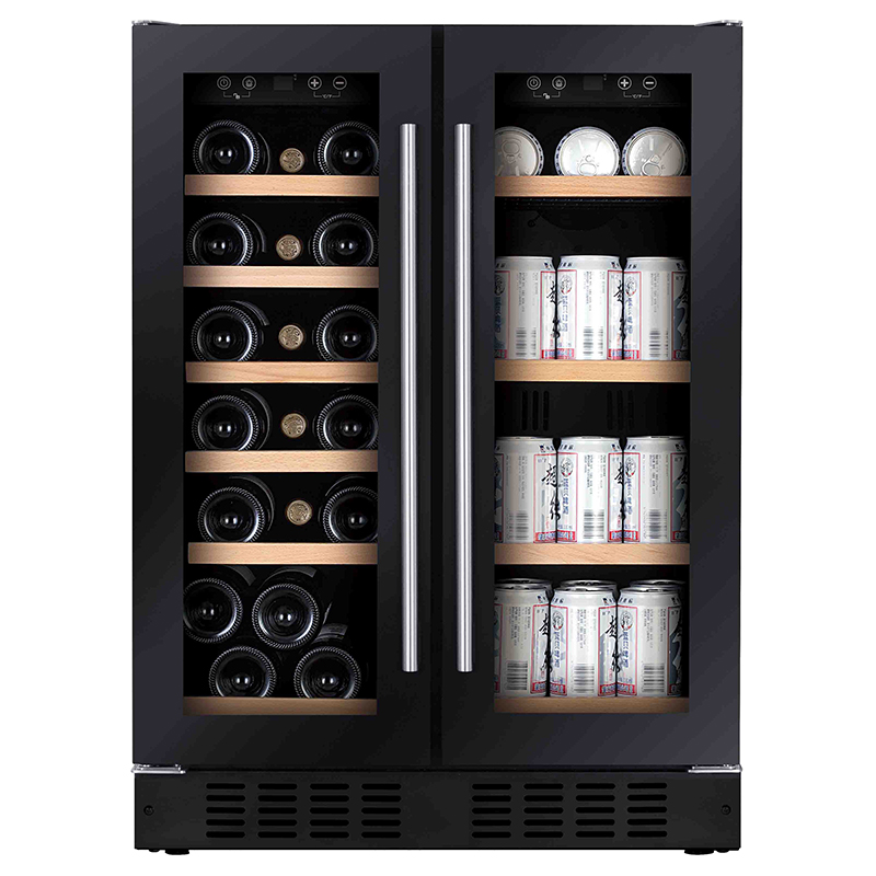 ヴィノプロ ベストセラー 116L 38本収納 ワインセラー - Wine Beer Fridge Dual Zone のレビューと価格