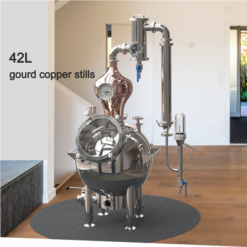 42Lひょうたん型蒸留器 家庭用醸造・ワイン製造用バーウェア - Wine Whiskey Beer のレビューと価格