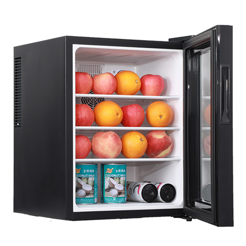 ミニ冷蔵庫クーラー 40L 冷蔵庫ガラスドアビールソーダまた - Wine Beer Fridge Small のレビューと価格