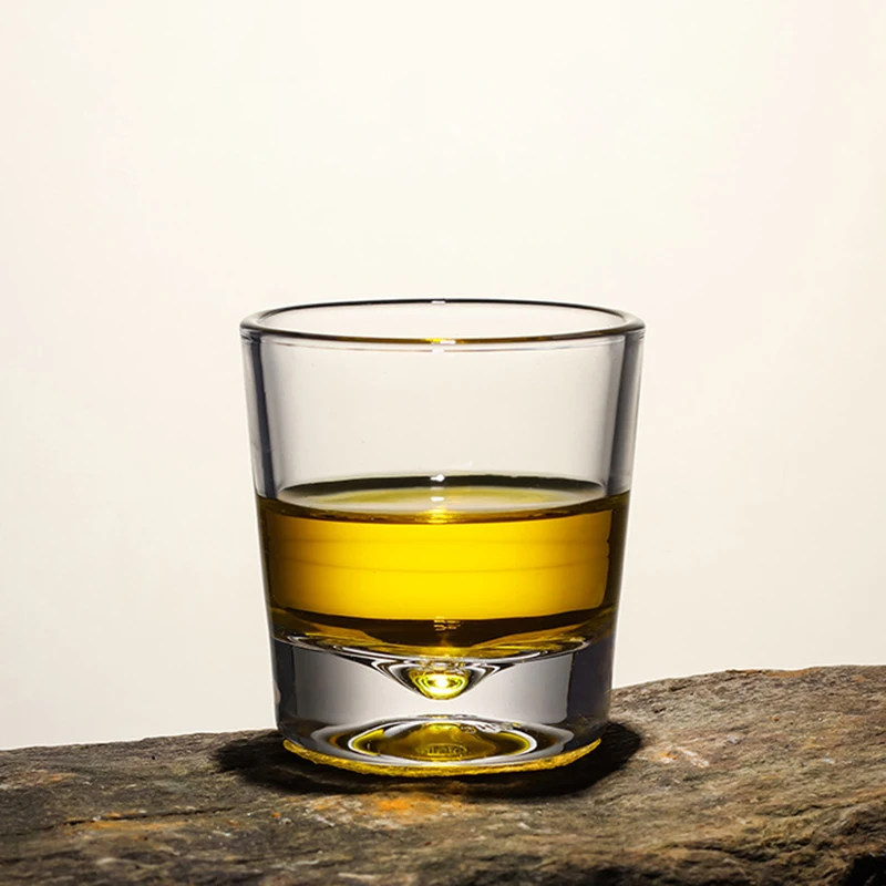 175mlガラス製コーヒーカップ、クリエイティブなウイスキー - Wine Beer And Spirit のレビューと価格