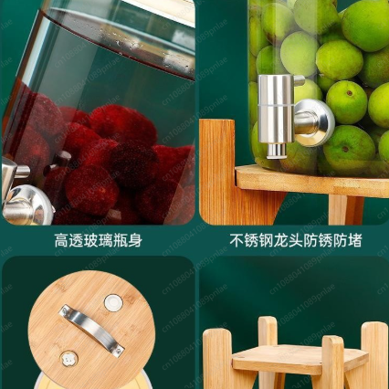 11Lガラス製スパークリングワインバケツ（蛇口付き）、ビール - Wine Mix With Beer のレビューと価格