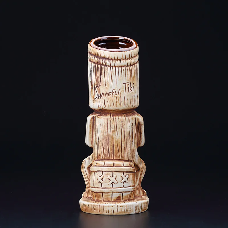 新品1個 450ml ハワイ ティキマグ カクテルカップ ビ - Wine Beer Europe のレビューと価格