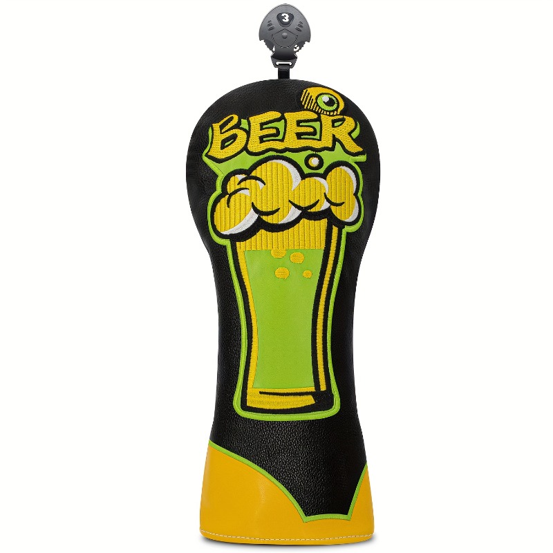 ゴルフクラブヘッドカバー - ビールマグデザイン、ビール瓶グ - Beer & Wine Downtown のレビューと価格