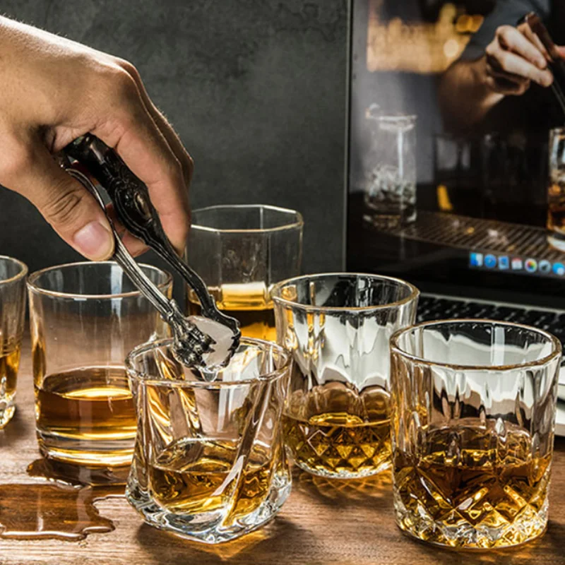 透明手作りワイングラスヨーロッパクリスタル水ビールウイスキー - Wine Beer And Spirit のレビューと価格
