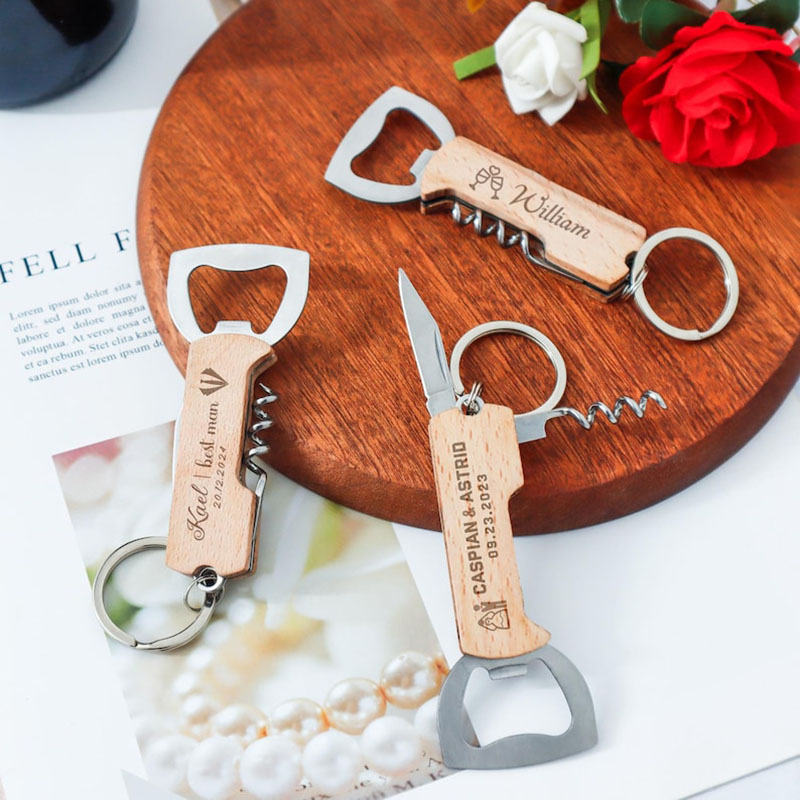 結婚式の贈り物、ワインツール、ワインボトルオープナー、コルク - Wine In Beer Bottle のレビューと価格