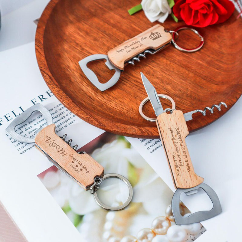 結婚式の贈り物、ワインツール、ワインボトルオープナー、コルク - Wine In Beer Bottle のレビューと価格