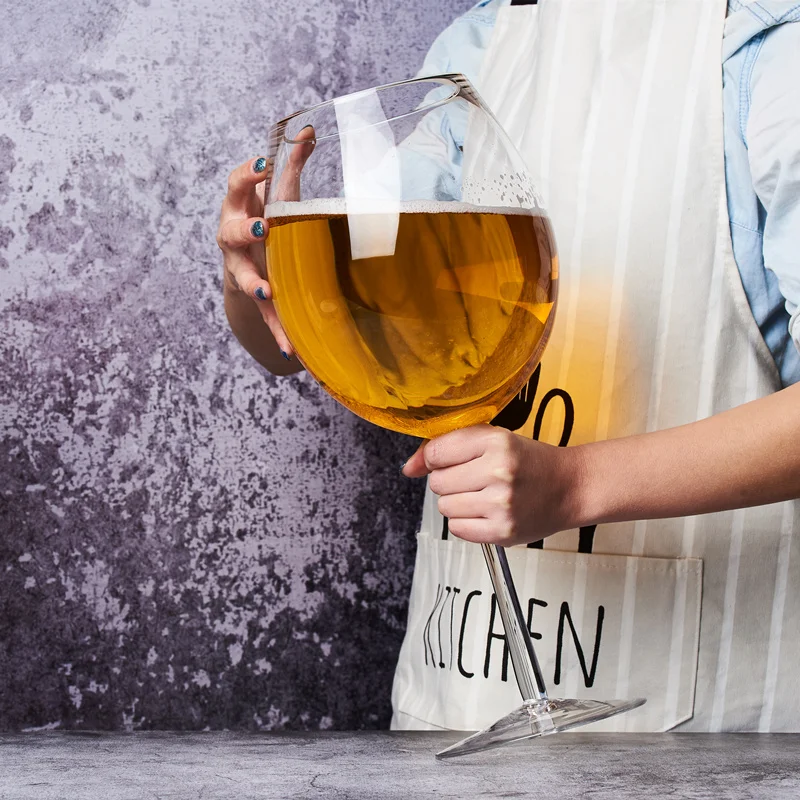特大3000ML（106オンス）巨大ワイングラスとビールマグ - Wine Whiskey Beer のレビューと価格