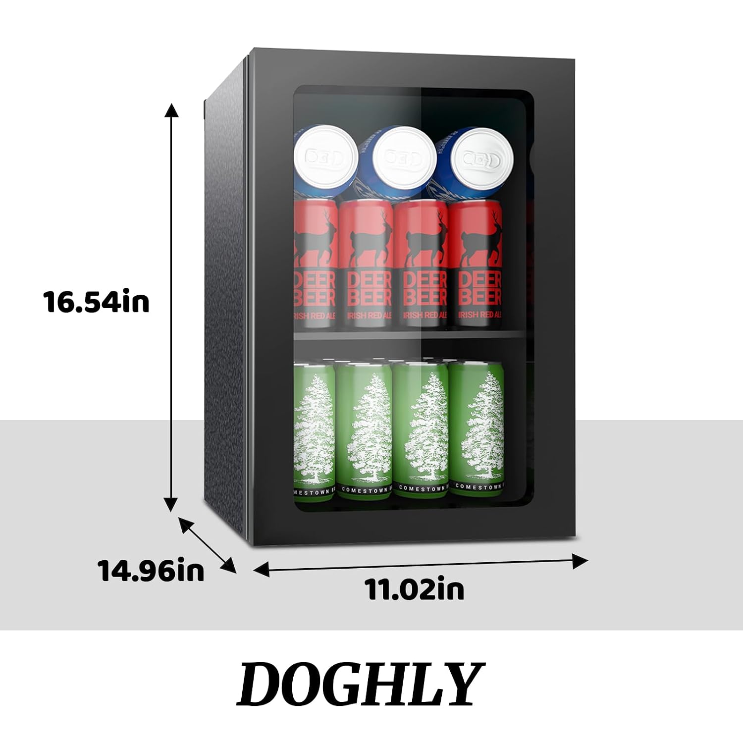 飲料用冷蔵庫クーラー、24缶ミニ冷蔵庫、ドリンク、ソーダ、ビ - Wine Beer Fridge Small のレビューと価格