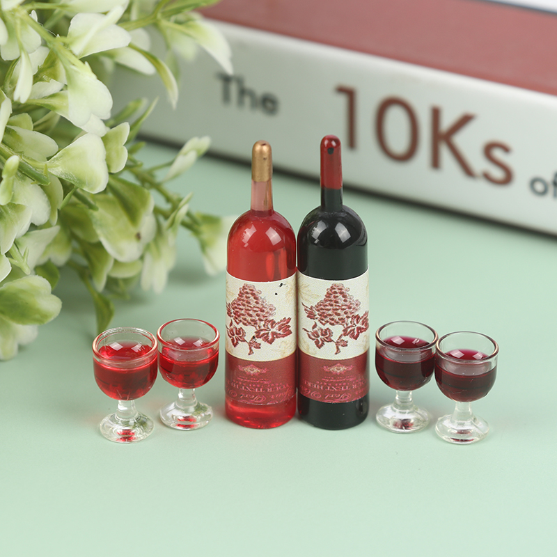 ドールハウス用ミニチュアボトル,キッチンアクセサリー,ミニド - Wine Beer Europe のレビューと価格