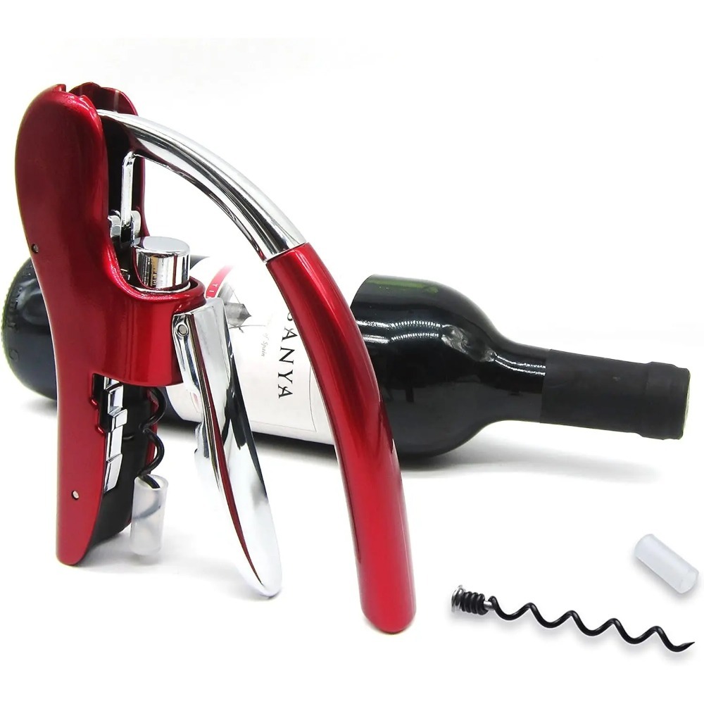 ステンレス鋼のワインオープナー,ツールとコード付きの栓抜き, - Wine In Beer Bottle のレビューと価格