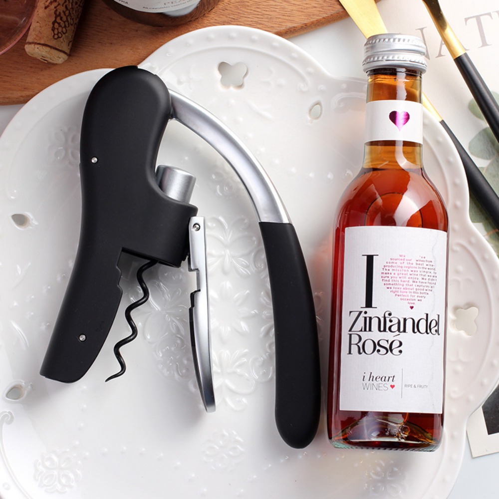 ステンレス鋼のワインオープナー,ツールとコード付きの栓抜き, - Wine In Beer Bottle のレビューと価格