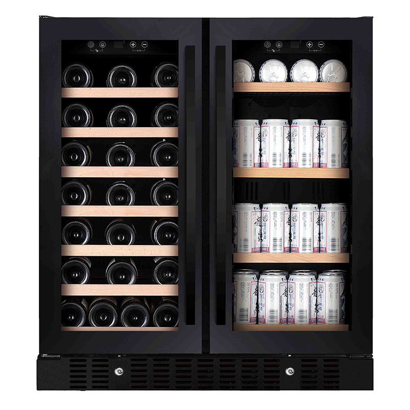 176Lガラス扉ドリンク冷蔵庫、カウンター下ビール冷蔵庫、ワ - Wine Beer Fridge Under Counter のレビューと価格