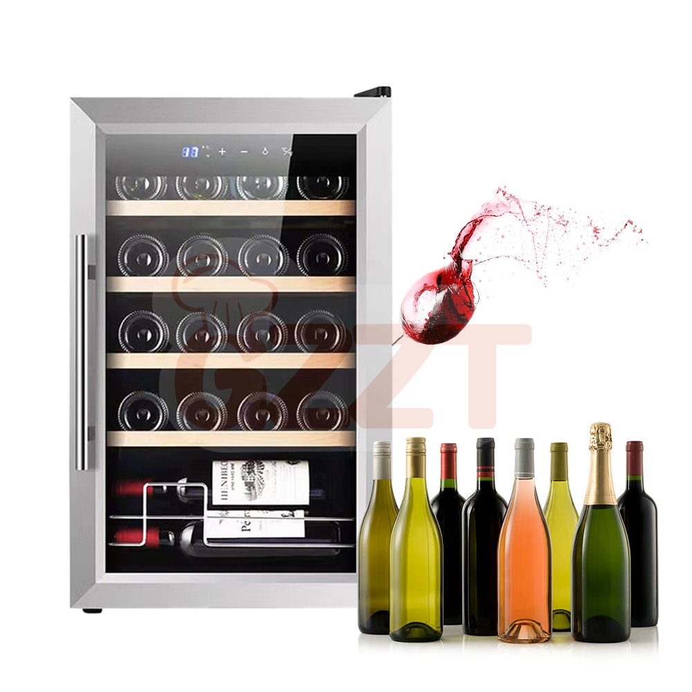 高品質ディスプレイクーラーバー キッチン用アンダーカウンター - Wine Beer Fridge Dual Zone のレビューと価格