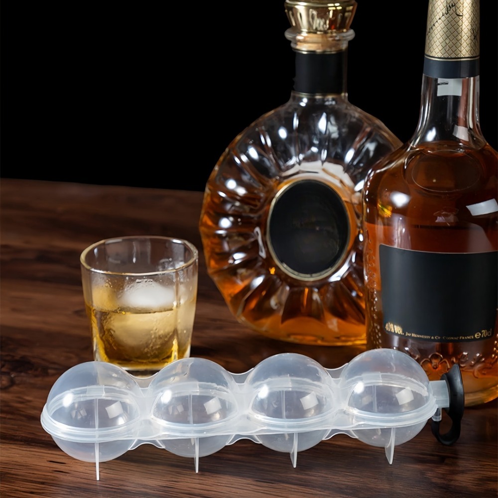 4穴アイスホッケー型クイック離型バーテンダー固有の円形ボック - Wine Whiskey Beer のレビューと価格