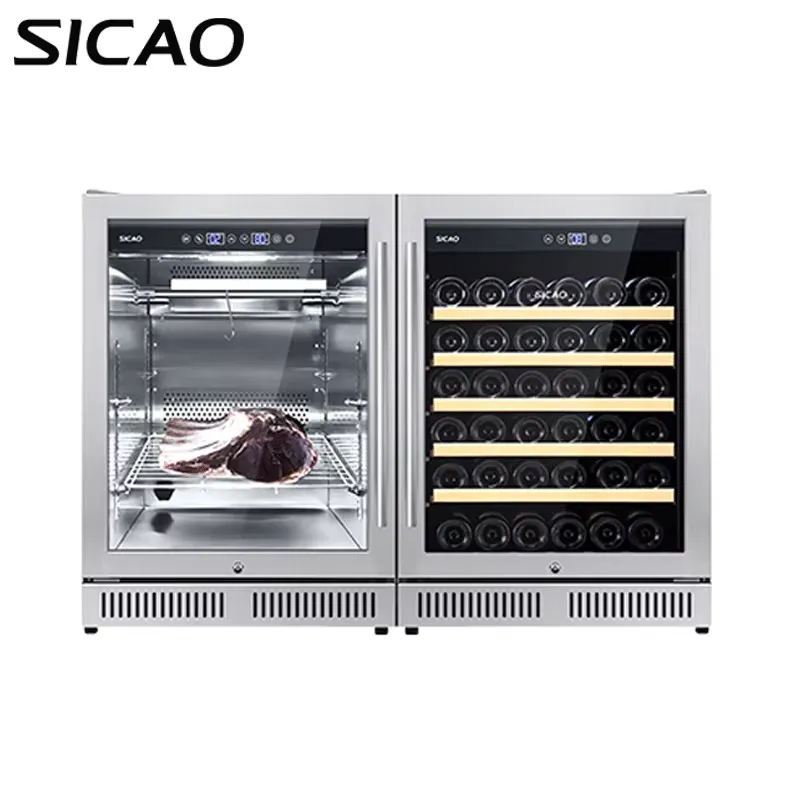 アンダーカウンター ドライエイジング冷蔵庫 ワインビールクー - Wine Beer Fridge Dual Zone のレビューと価格
