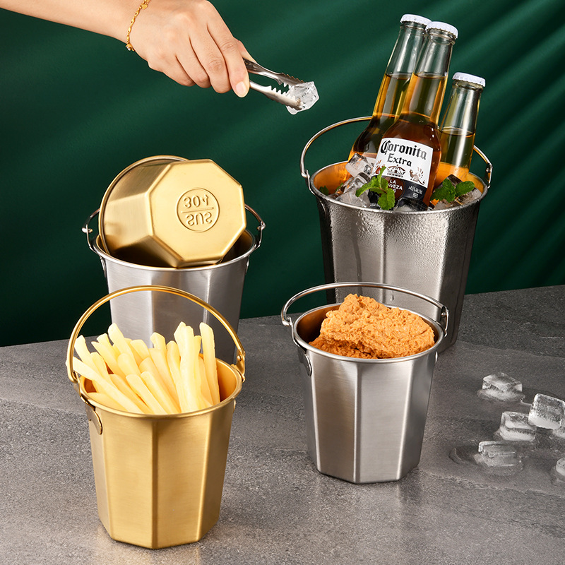 304 ステンレス鋼ミニアイスバケツバー KTV スナックバ - Ice Bucket Silver のレビューと価格