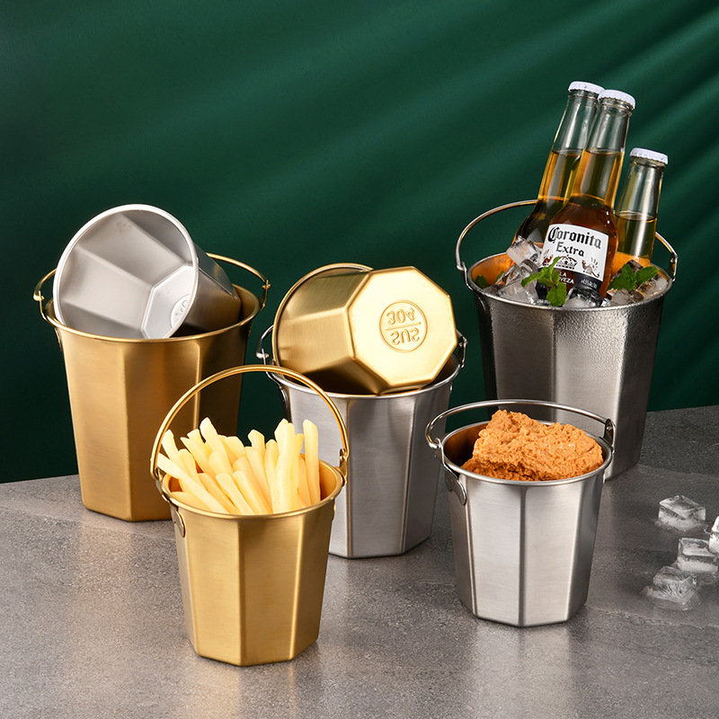 304 ステンレス鋼ミニアイスバケツバー KTV スナックバ - Ice Bucket Silver のレビューと価格