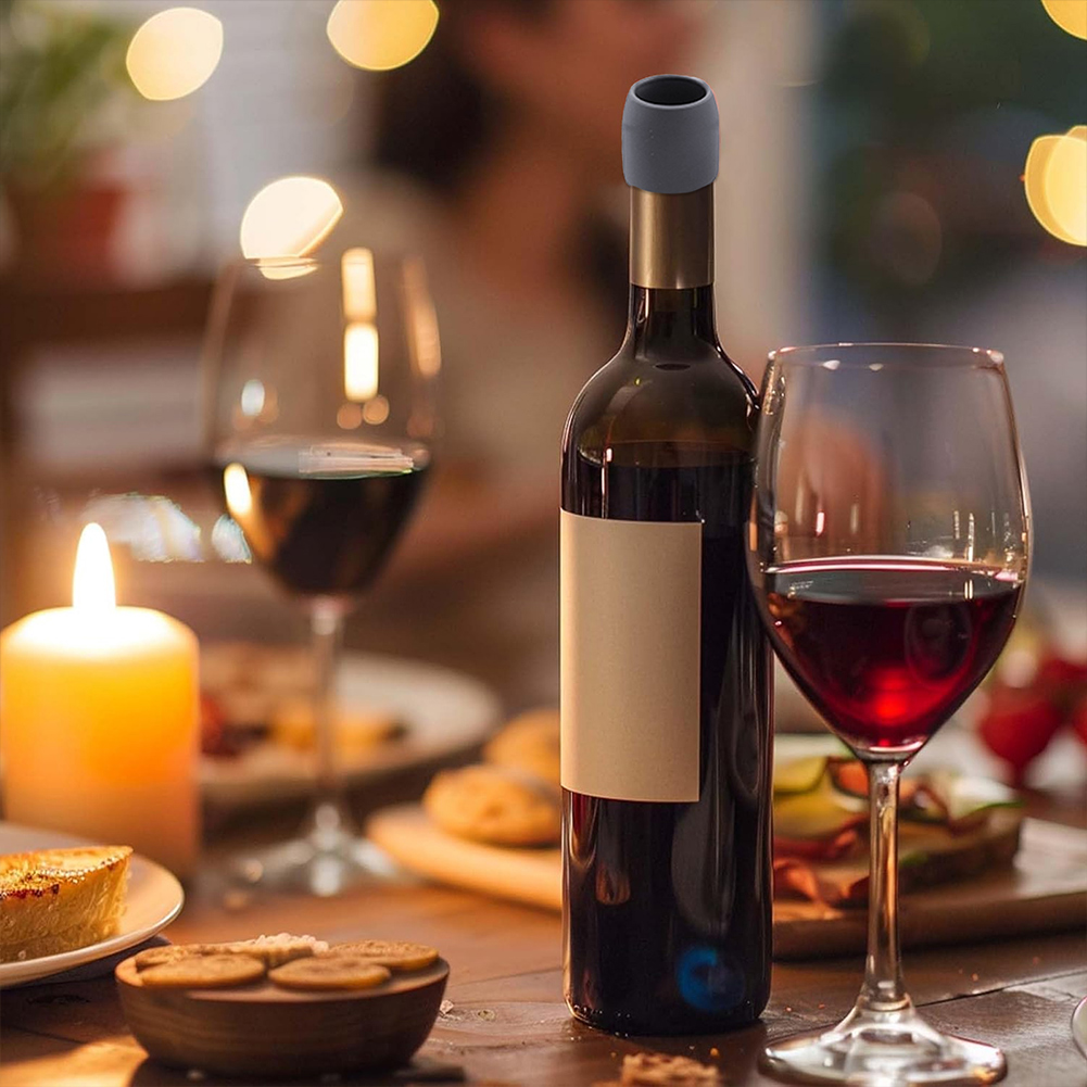 ワインボトル用シリコンワインストッパー 再利用可能なワインス - Wine X Beer のレビューと価格