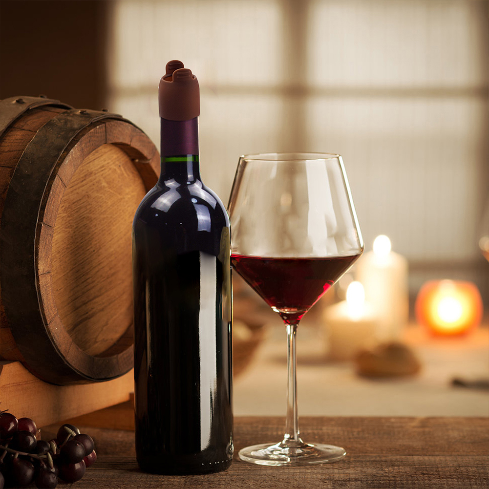 ワインボトル用シリコンワインストッパー 再利用可能なワインス - Wine X Beer のレビューと価格