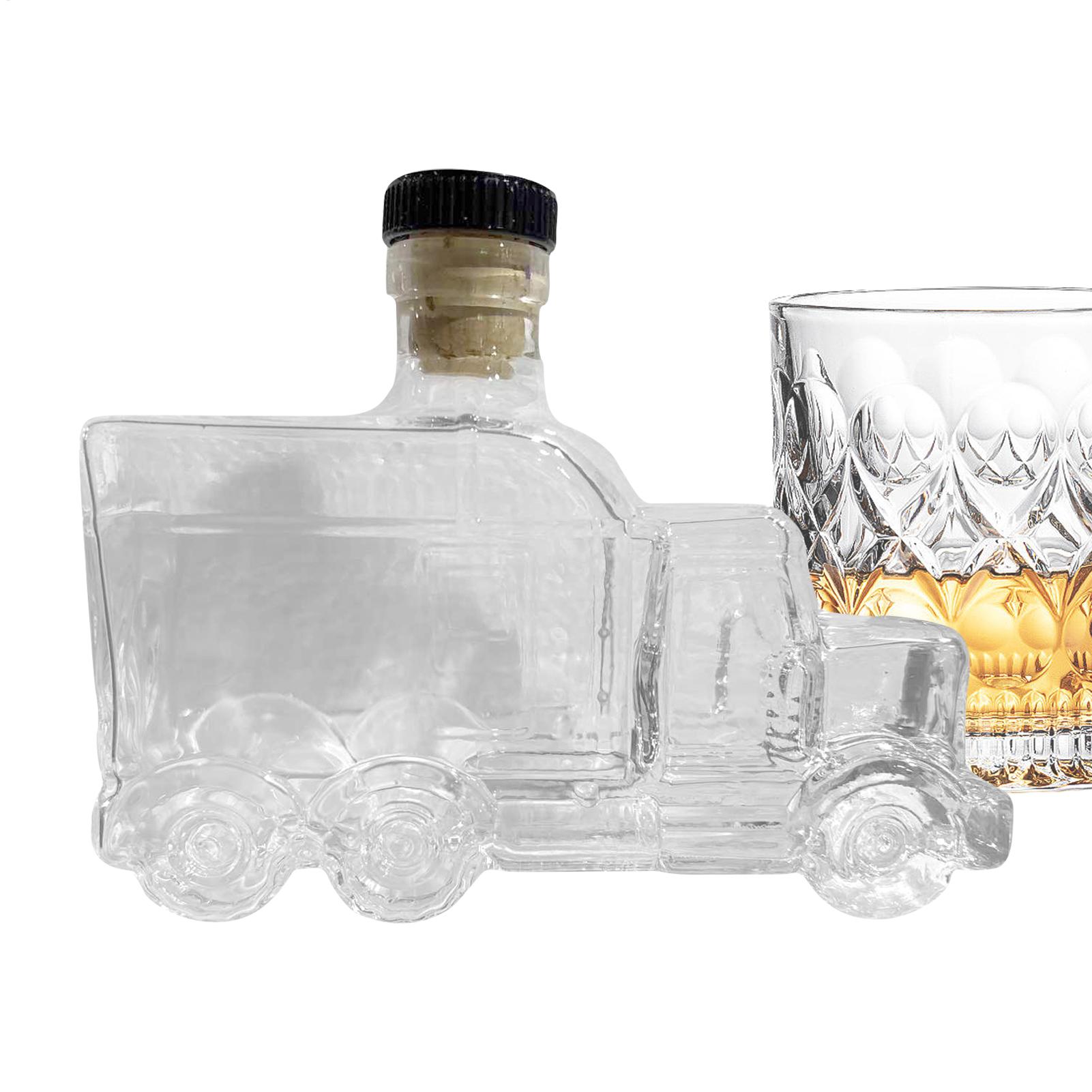 375ml装飾ボトルデカンタ、バーボンデカンタ、ウイスキー容 - Wine Whiskey Beer のレビューと価格