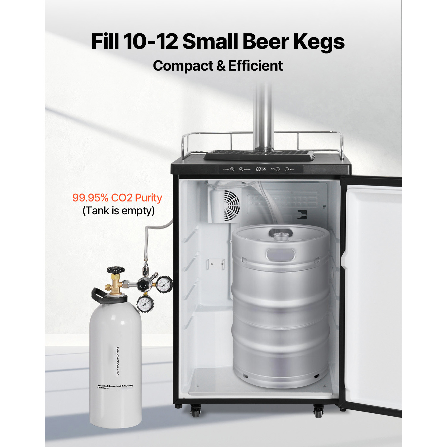 SucceBuy CO2タンク 10ポンド 新品 アルミ合金 - Beer & Wine Downtown のレビューと価格