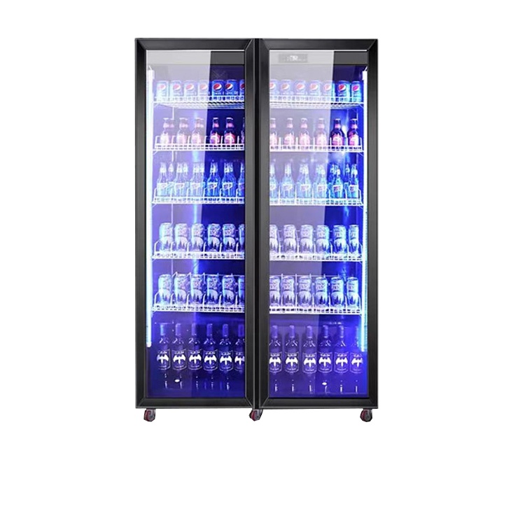 ガラス扉付き飲料ディスプレイクーラーと冷蔵庫、ソーダ、ビール - Wine Beer Dual Zone のレビューと価格