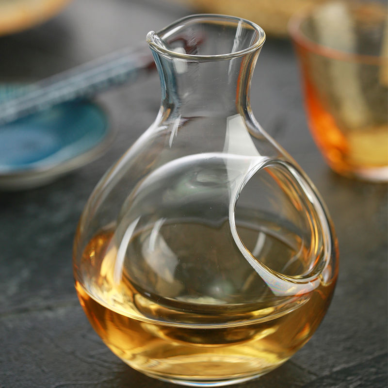 鉛フリー透明クリスタルガラスカラフェ、モダンなアイスジャグ、 - Wine Whiskey Beer のレビューと価格