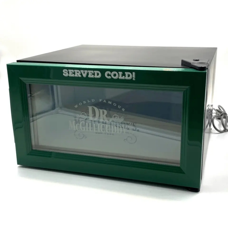 ヴァナス 18リットル ミニ冷蔵庫 ガラス扉 ミニ缶冷蔵庫  - Wine Beer Fridge Small のレビューと価格