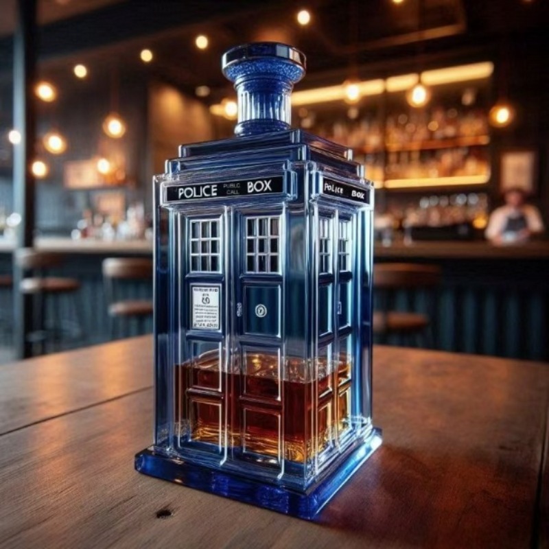 創造的な電話ボックス型デカンタワインポアラー、ウイスキーディ - Wine Whiskey Beer のレビューと価格