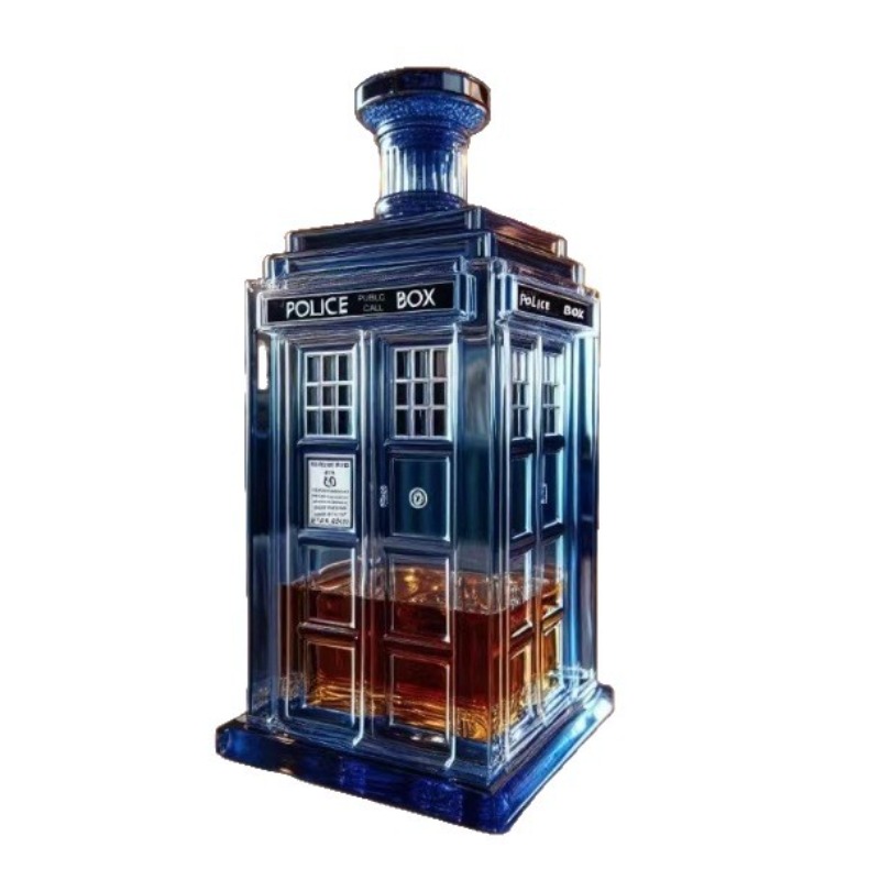 創造的な電話ボックス型デカンタワインポアラー、ウイスキーディ - Wine Whiskey Beer のレビューと価格